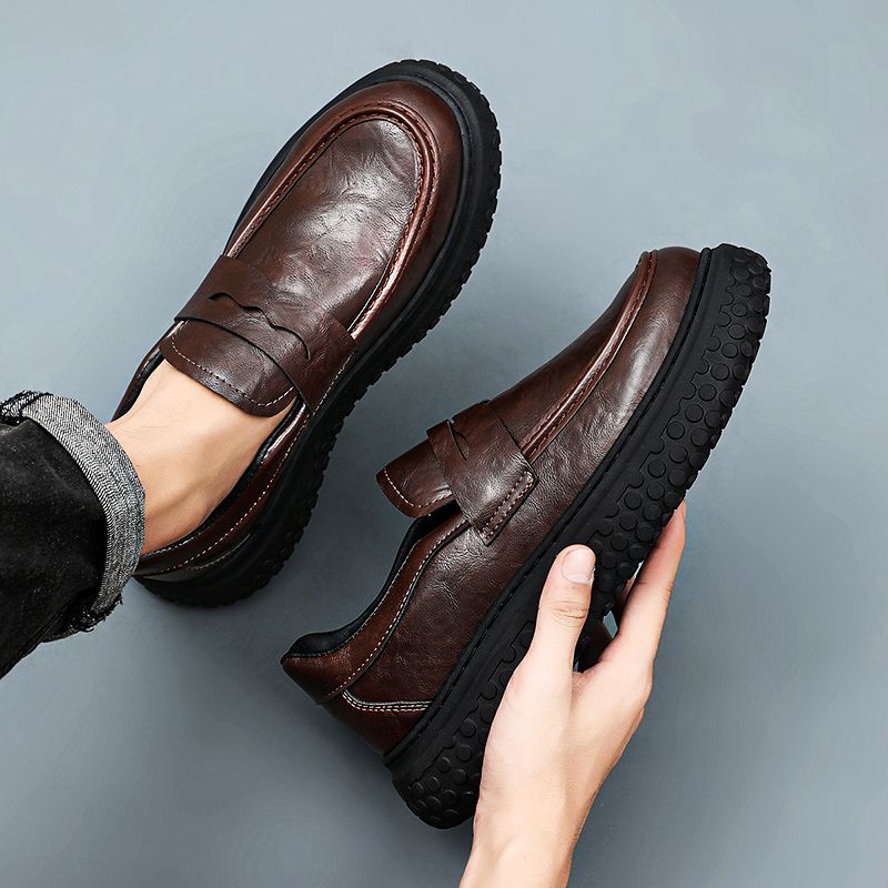 Men'S Shoes Loafers Casual - 2026 New Men's Loafers Soft Leather