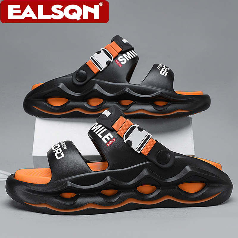 Sandal Sport Outdoor - Summer New Men's Slippers Thick Sole