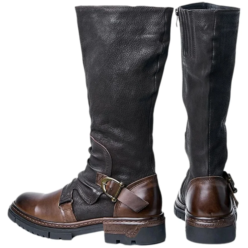 Men Shoes Europe To Us - Men's Medieval Retro Artificial PU Leather