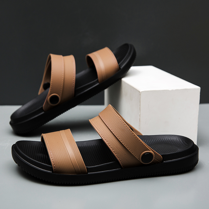 Sandal Sport Outdoor - Summer Men's Slippers Flat Bottom Sandals