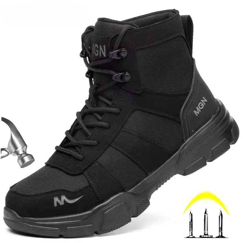 Men'S Shoes Dq - Work Boots Indestructible Men's Safety Shoes