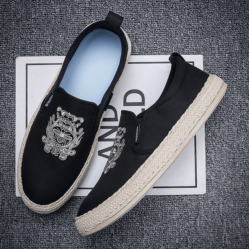black Breathable shoes for man - đánh giá và giá Men'S Shoes Loafers Casual