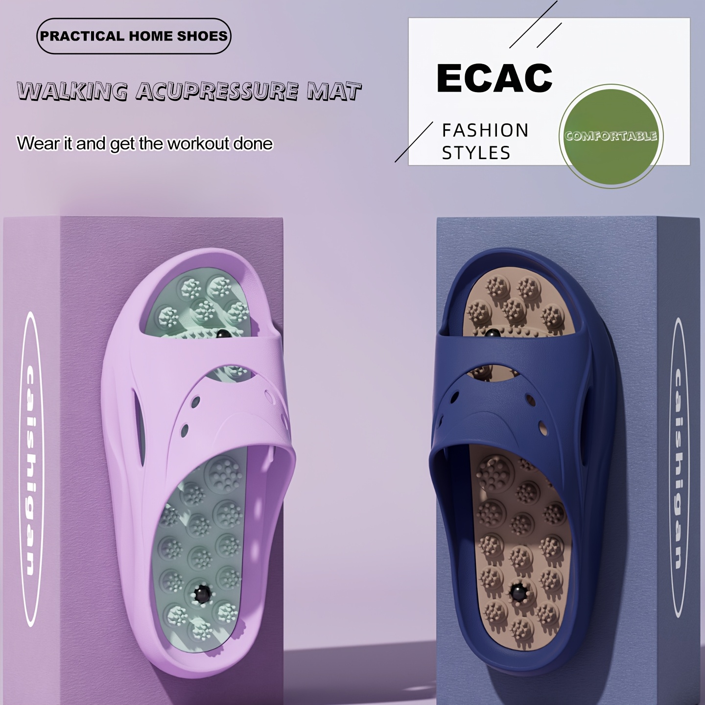 Women Men EVA Massage Slippers - đánh giá và giá Men Shoes Men