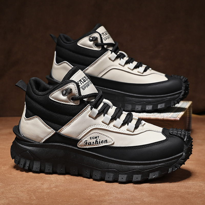 Men'S Black And White Mid Top  - đánh giá và giá Men Shoes White Colour
