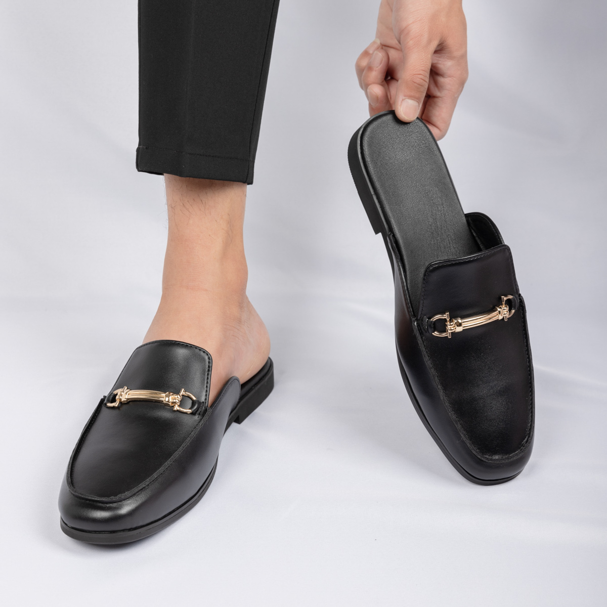 Fashion Men's Slip-on Half Sli - đánh giá và giá Men Shoes Classic