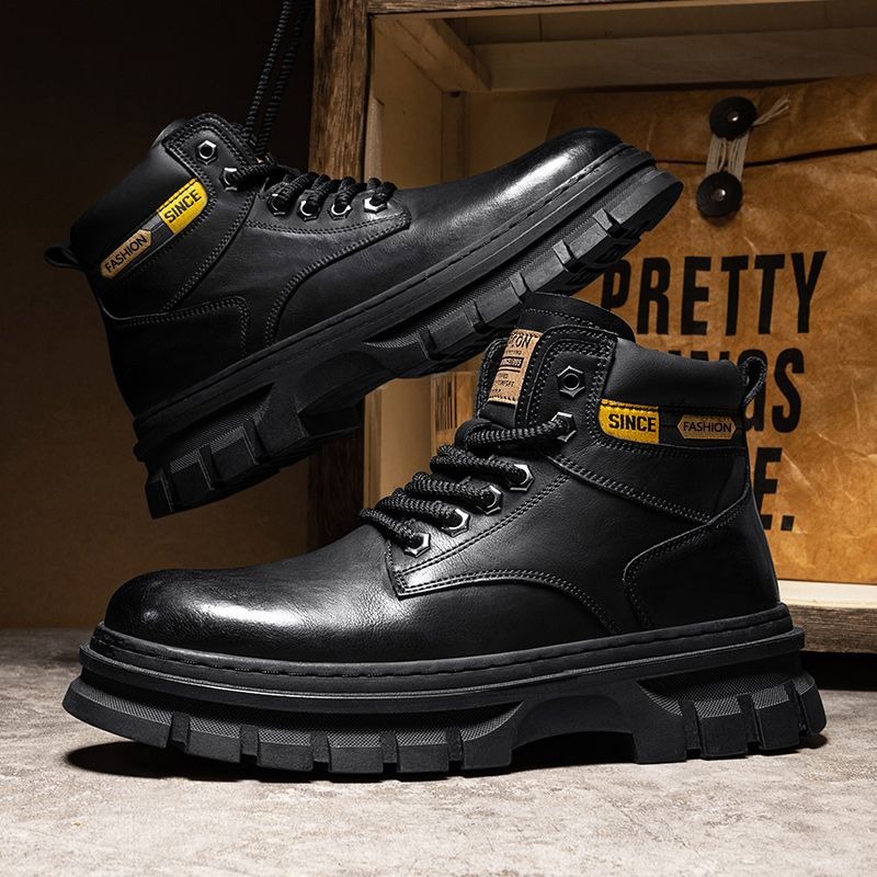 Vintage Men Platform Ankle Boo - đánh giá và giá Men'S Shoes Dq