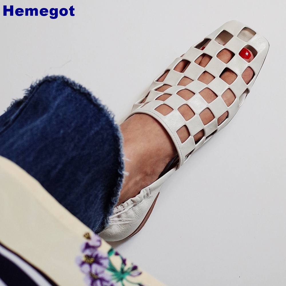 Women Black Caged Flat Sandals - đánh giá và giá Men Shoes Men