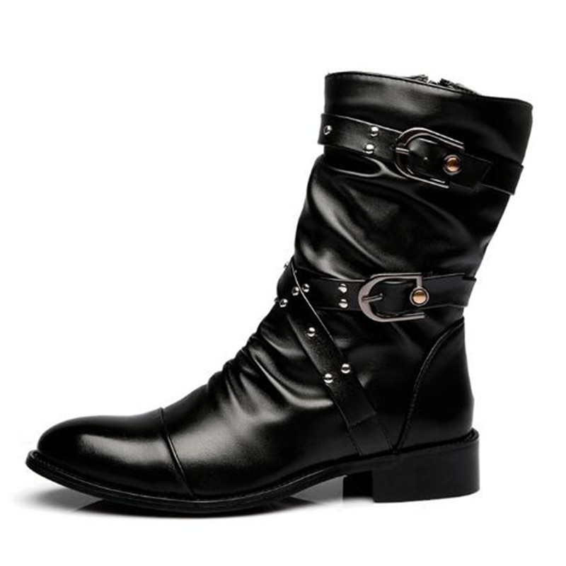 Fashion Men's Leather High Qua - đánh giá và giá Men Shoes Classic