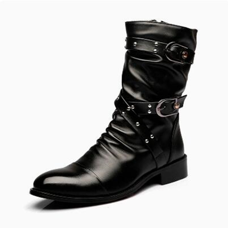 Fashion Men's Leather High Qua - đánh giá và giá Men Shoes Classic