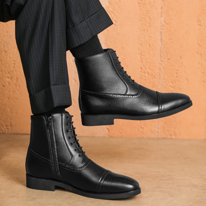 Luxury Men's Boots New High-to - đánh giá và giá Men Shoes Classic