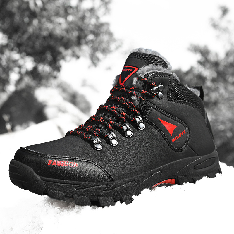 Men's Boots Winter Warm Fleece - đánh giá và giá Men Shoes White Colour