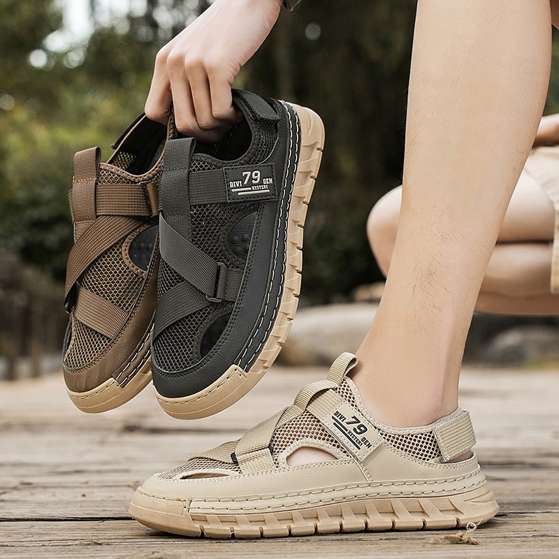 Mens Sandals Summer Mesh Breat - đánh giá và giá Sandal Sport Outdoor