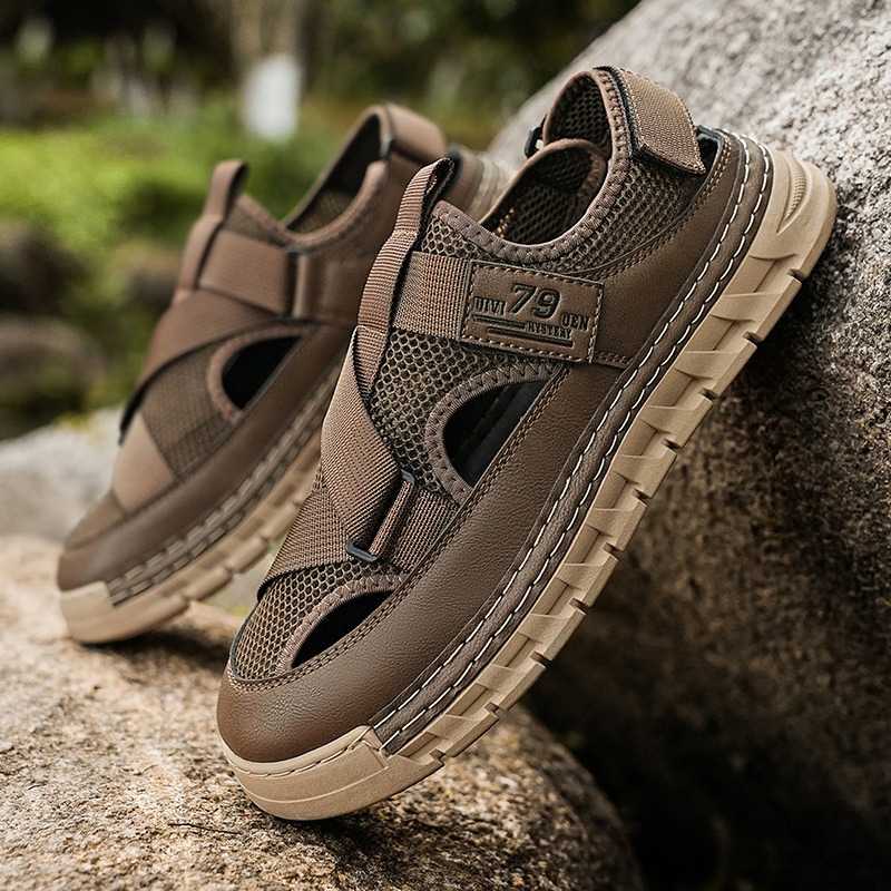 Mens Sandals Summer Mesh Breat - đánh giá và giá Sandal Sport Outdoor