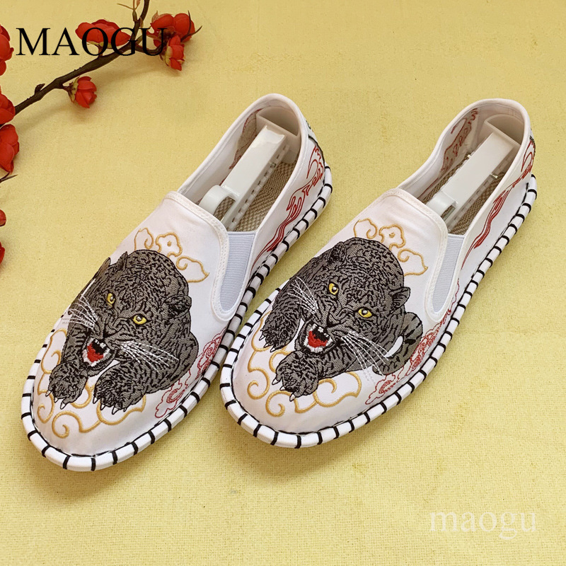 Unisex Chinese Style Embroider - đánh giá và giá Men'S Shoes Loafers Casual