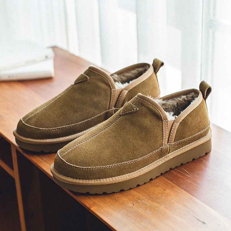 Winter Women Men Genuine Cow L - đánh giá và giá Men Shoes Classic