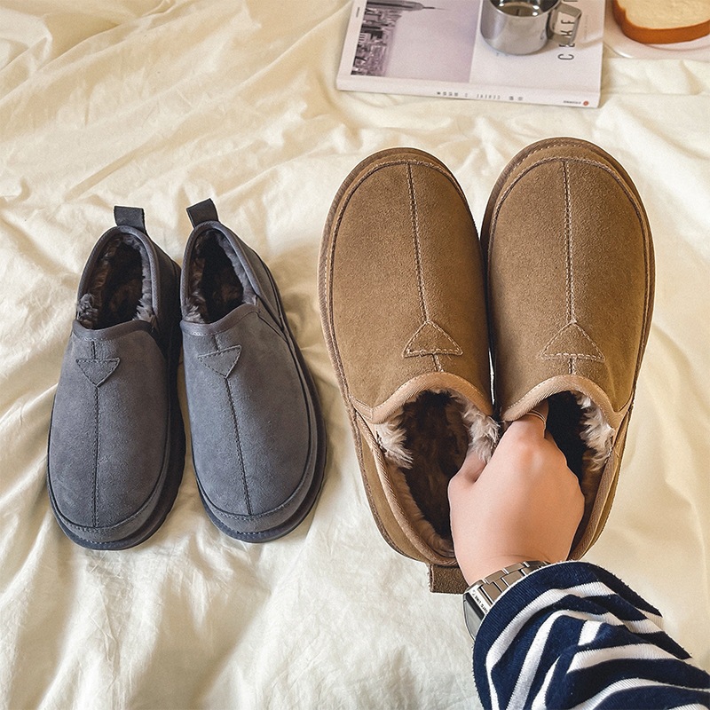 Winter Women Men Genuine Cow L - đánh giá và giá Men Shoes Classic