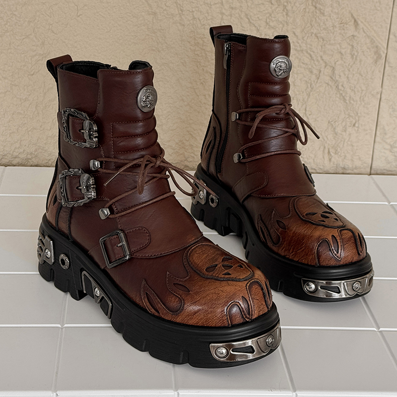 Men Height Increasing Punk Sty - đánh giá và giá Men'S Shoes Dq
